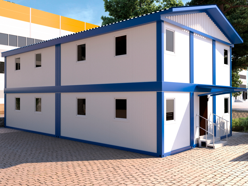 Блочно-модульные здания для офисных помещений